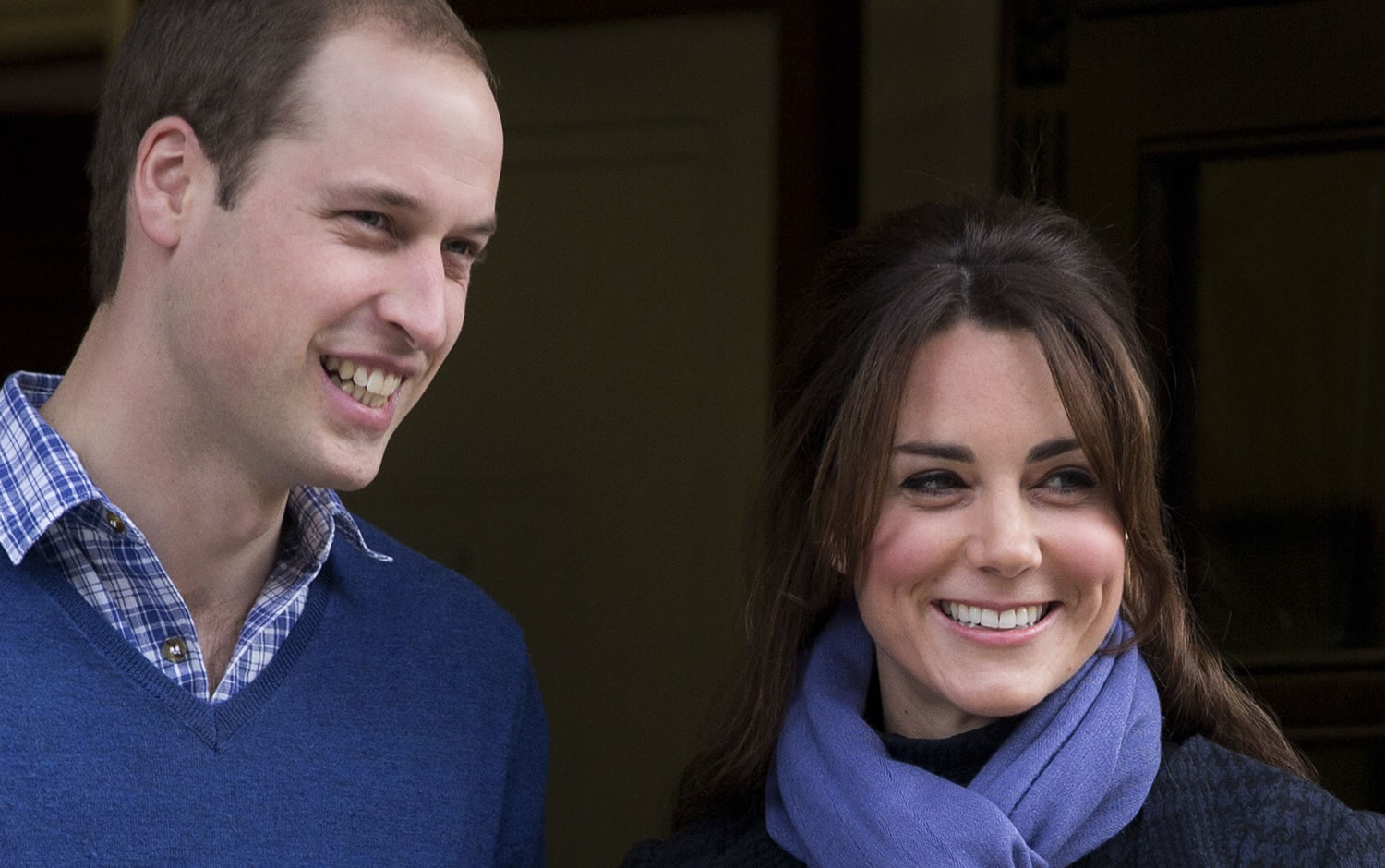 Jurors at Britain's phone hacking trial have heard transcripts Thursday intercepted messages left by Prince William, left, on Kate Middleton's phone, in which he calls her &quot;babykins&quot; and jokes about almost being shot during a military training exercise.