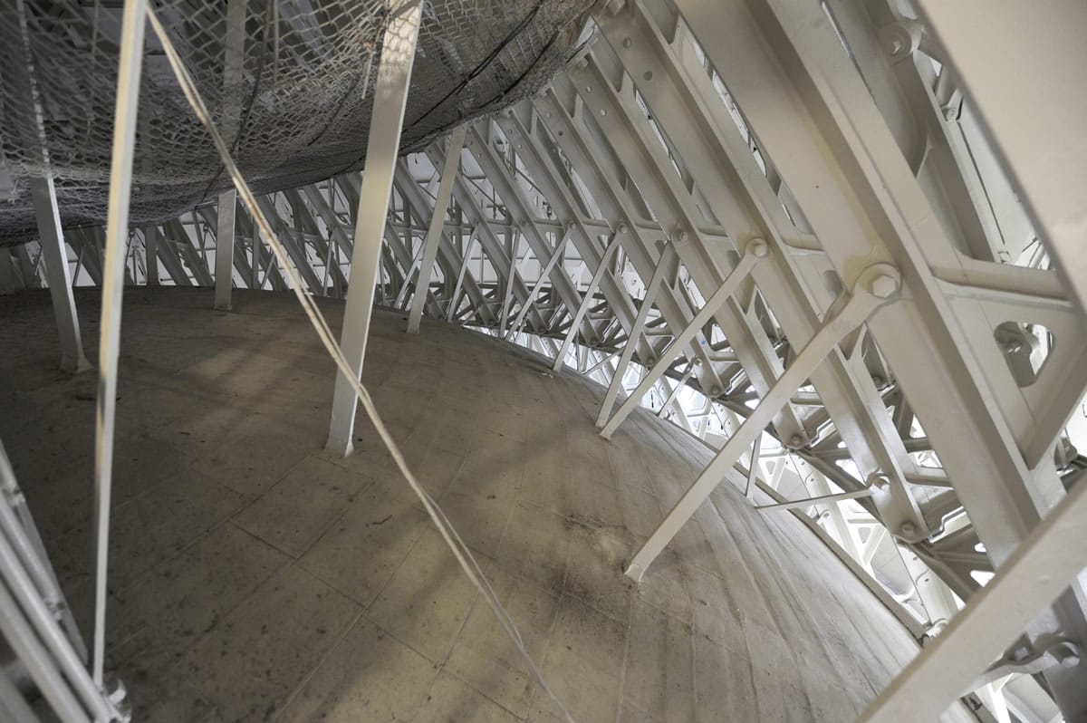 The structure of the Capitol dome