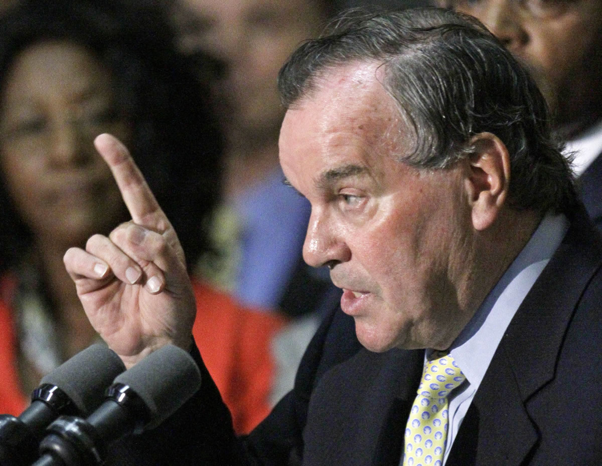 Chicago Mayor Richard Daley speaks during a news conference July 1, 2010, in Chicago.