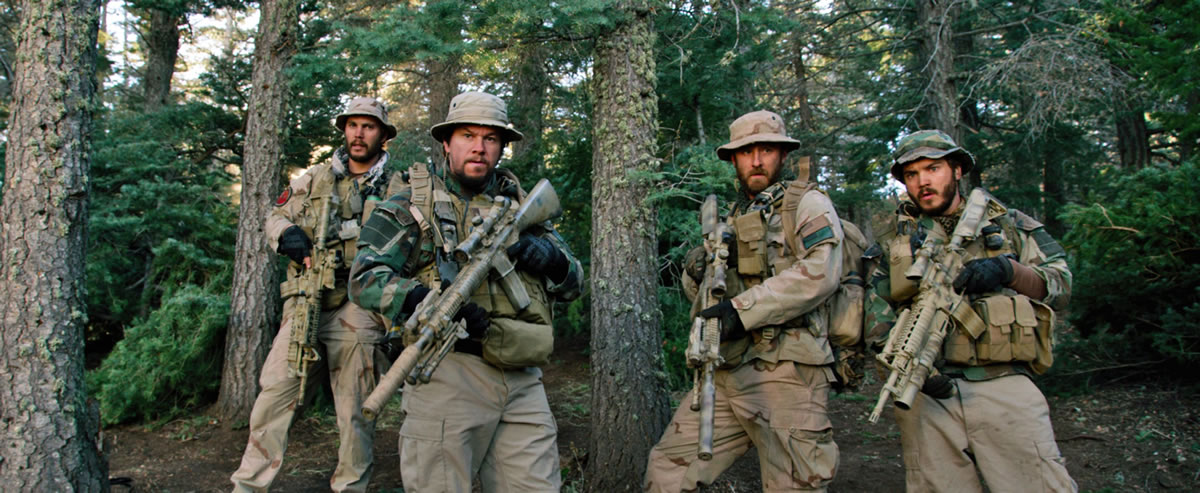 Universal Pictures
Taylor Kitsch, from left, Mark Wahlberg, Ben Foster and Emile Hirsch play U.S. soldiers in Afghanistan in &quot;Lone Survivor.&quot;