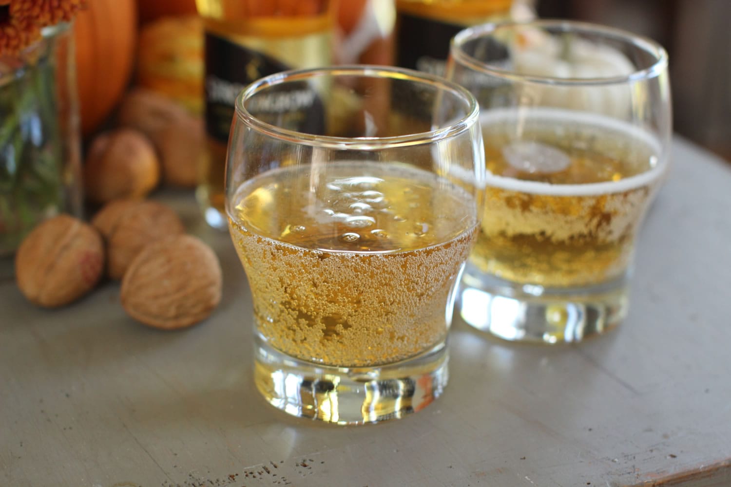Cider typically is lower in alcohol than wine, averaging 5 to 7 percent, but has enough acid and tannins to cleanse and refresh the palate for the next bite.
