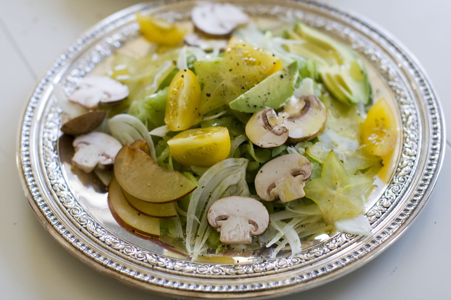 The humble celery stalk is the foundation for this crunchy salad.