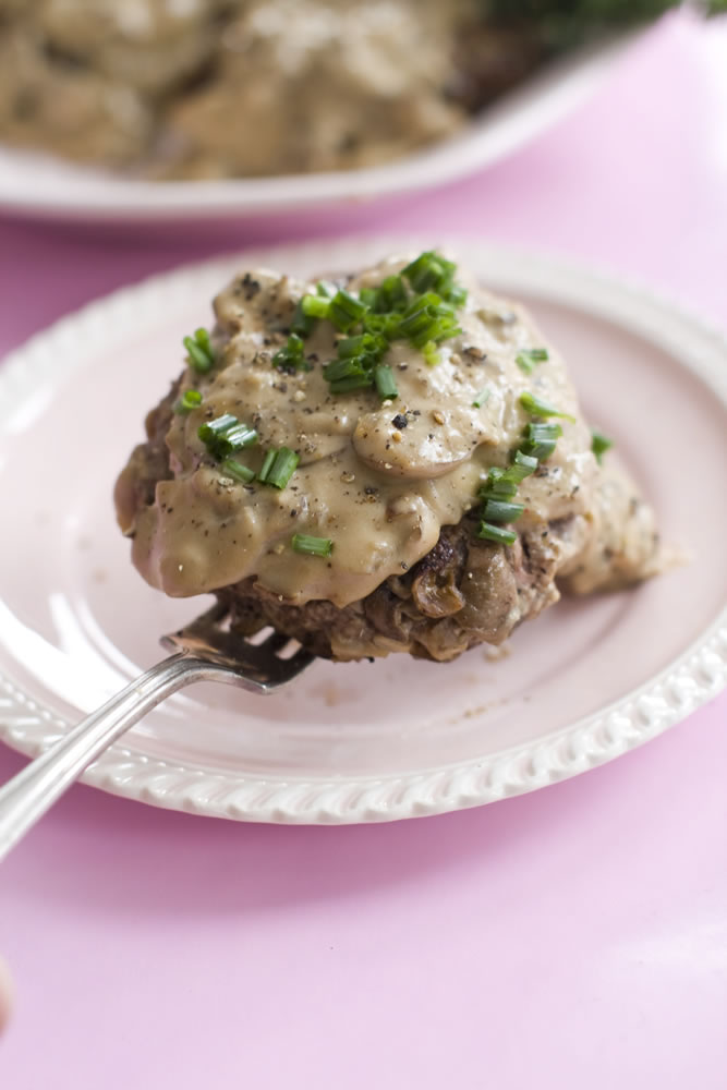 Beef Stroganov Burgers are a salute to beef stroganoff, a staple at America's tonier restaurants in the 1960s and '70s.