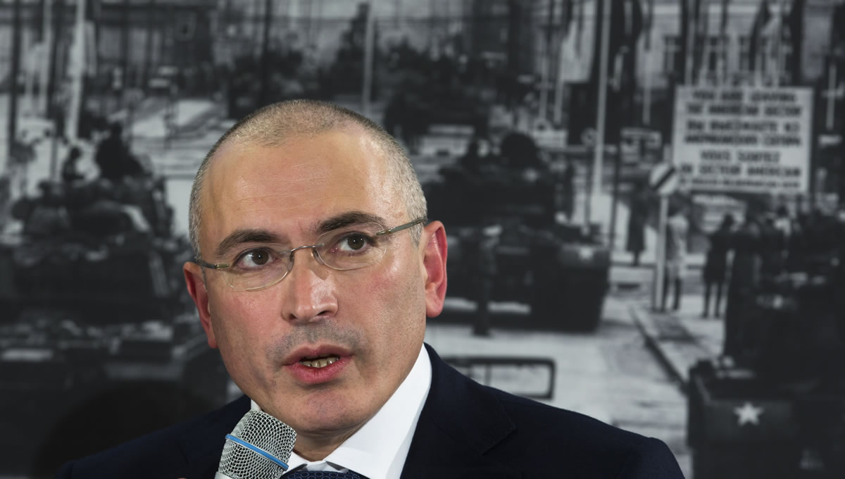 Mikhail Khodorkovsky, once Russia's richest man.