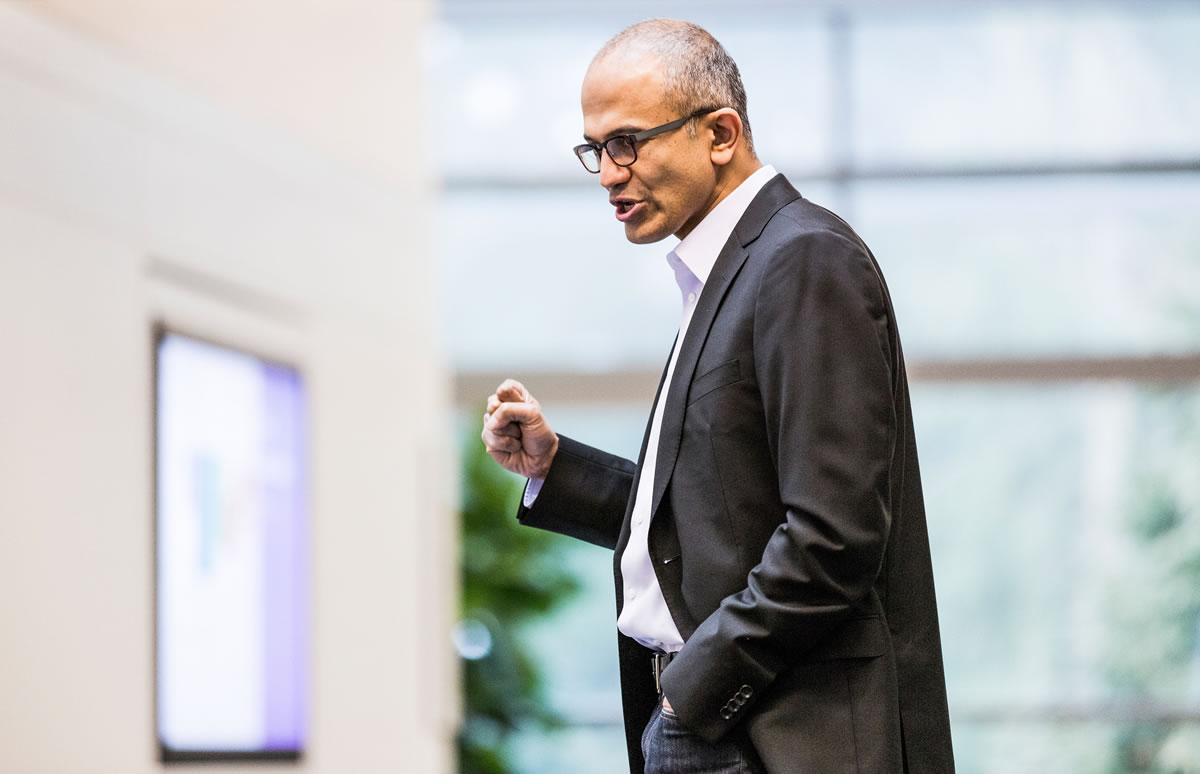 Microsoft
Microsoft announced Tuesday that Satya Nadella has replaced Steve Ballmer as its new CEO. Nadella will become only the third leader in the software giant's 38-year history, after founder Bill Gates and Ballmer. Board member John Thompson will serve as Microsoft's new chairman, replacing Gates.