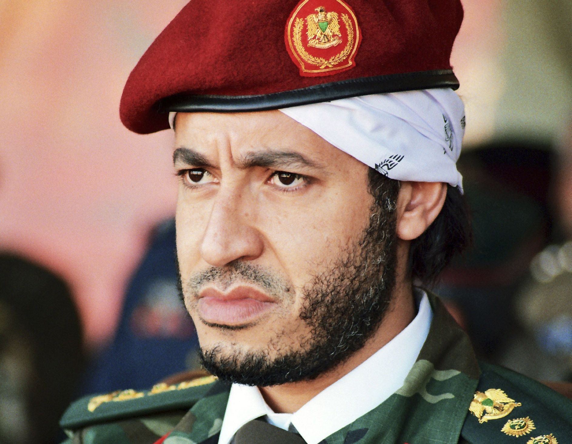 Al-Saadi Gadhafi, shown in 2011, son of late Libyan leader Moammar Gadhafi, fled to Niger in September 2011.