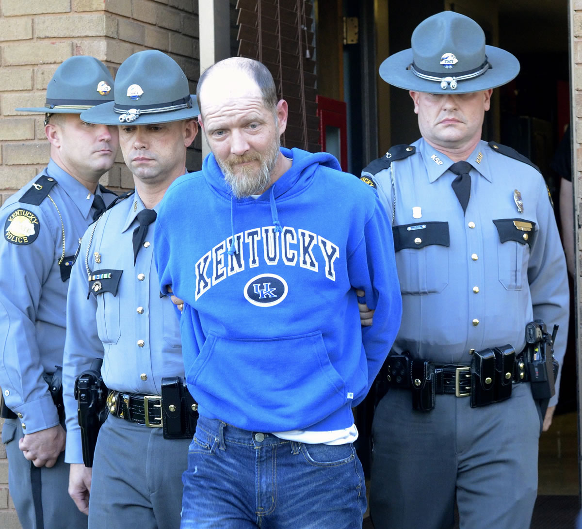 Timothy Madden, the suspect in the killing of a 7-year-old in Kentucky.