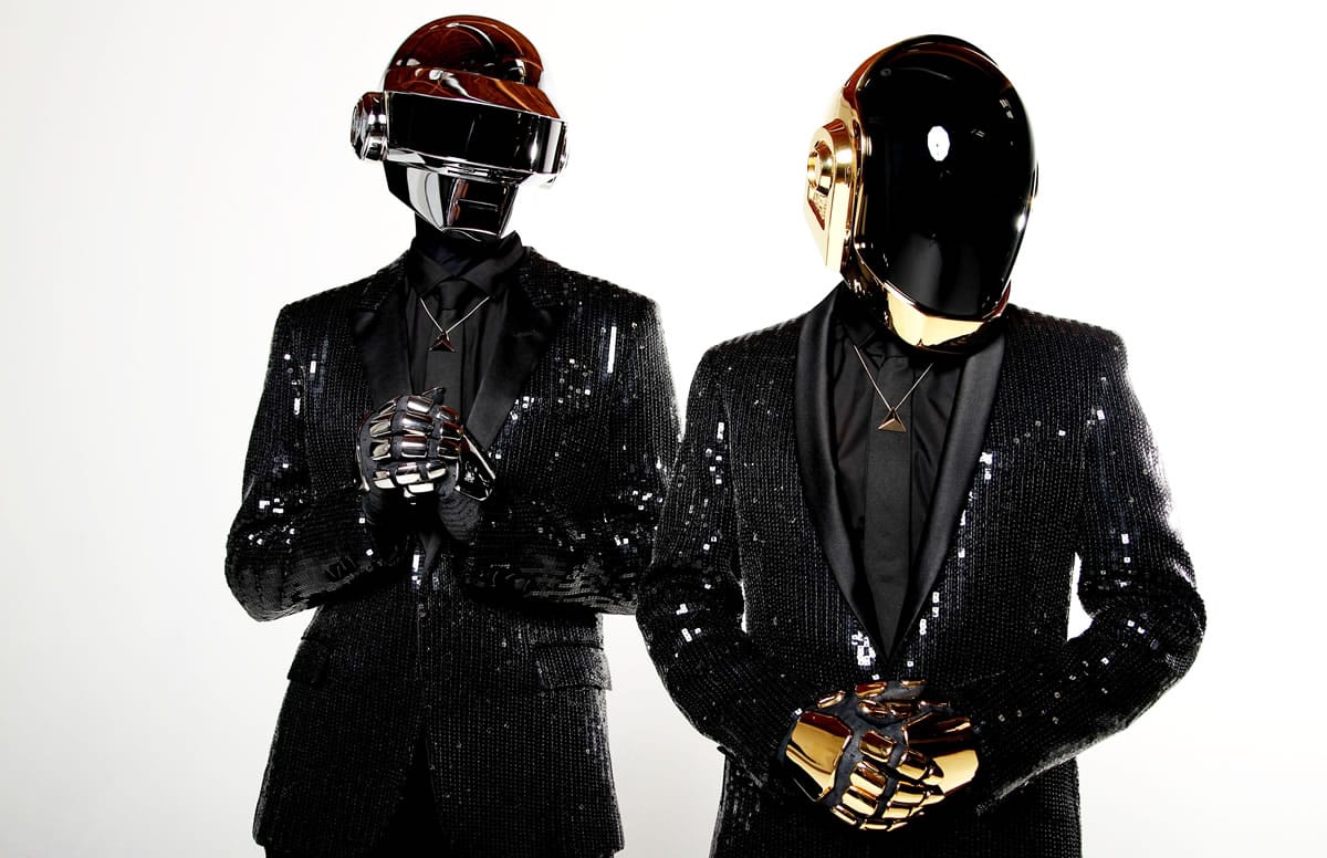 Thomas Bangalter, left, and Guy-Manuel de Homem-Christo, from the music group Daft Punk, won Grammy Awards for album of the year for &quot;Random Access Memories&quot; and record of the year for &quot;Get Lucky.&quot;