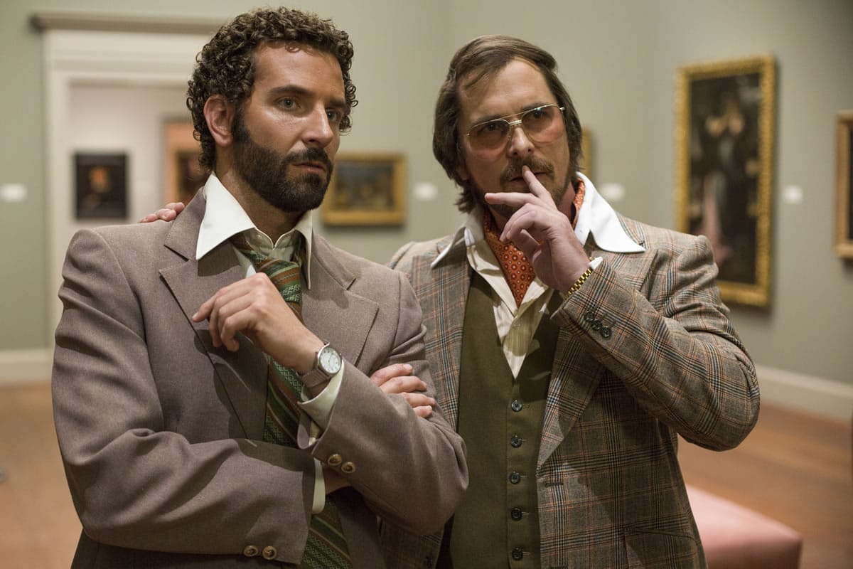 Sony - Columbia Pictures
Bradley Cooper, left, and Christian Bale in a scene from &quot;American Hustle.&quot; The New York Film Critics Circle named &quot;American Hustle&quot; the best film of 2013.
