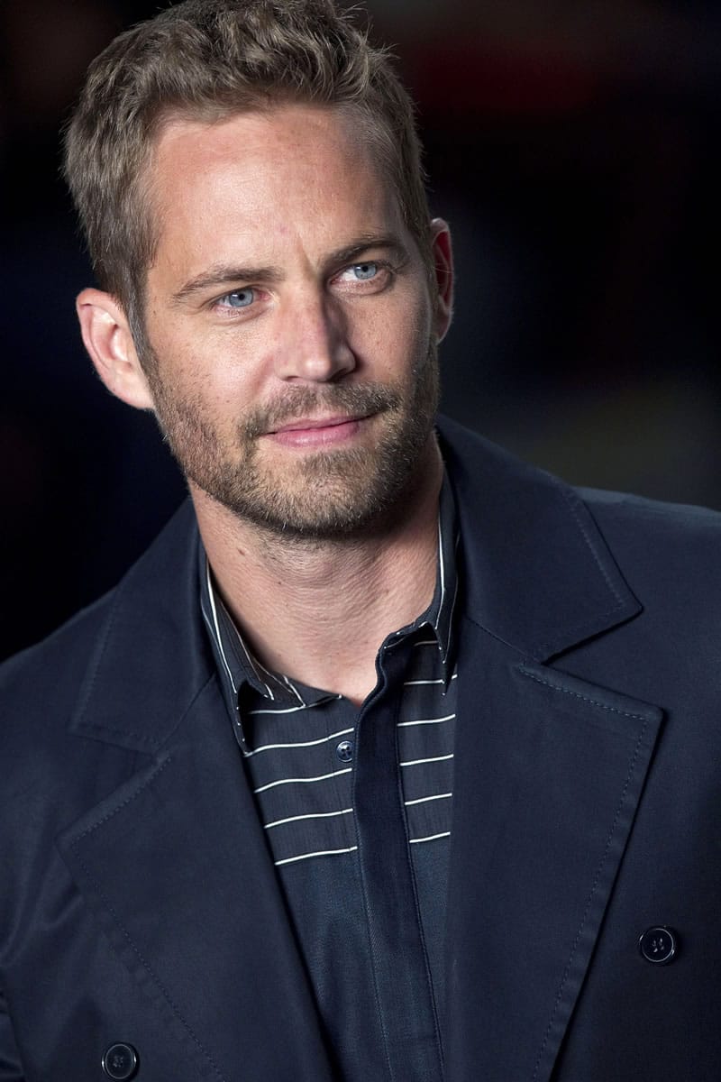 Actor Paul Walker wearing a creation from the Colcci summer collection March 21 at Sao Paulo Fashion Week in Sao Paulo, Brazil.