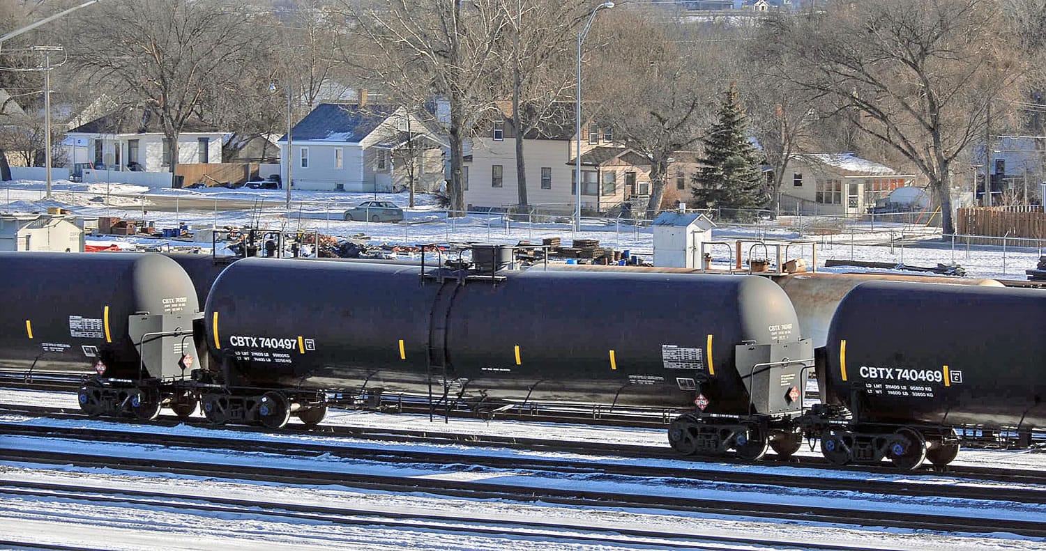 Tesoro Corp. said Thursday that it would acquire new, safer rail cars to transport oil from the Bakken shale formation in North Dakota to the Port of Vancouver, where the oil will be transferred to ships for transport to U.S. oil refineries. Recent accidents have raised concerns about tanker car safety.