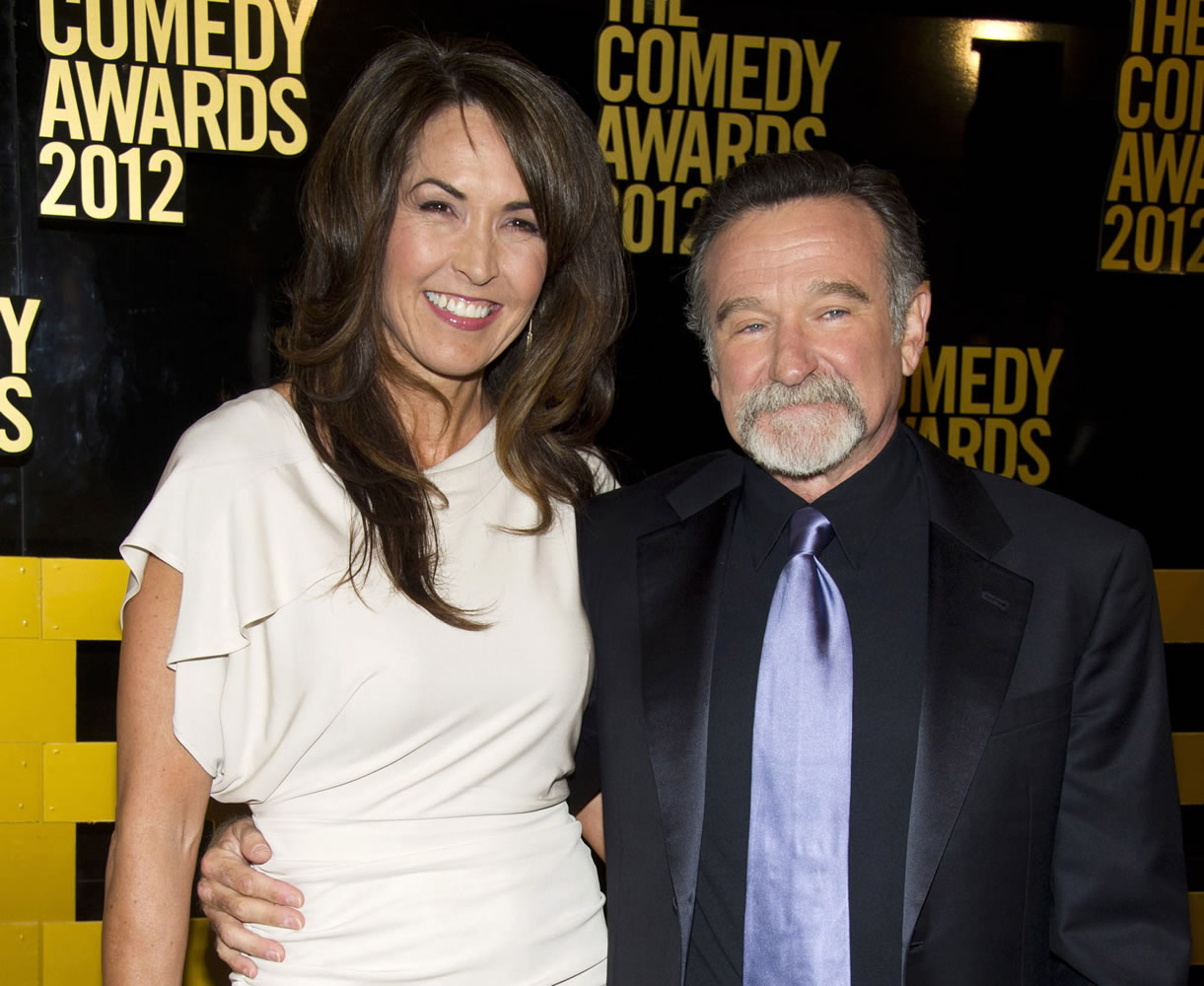 Susan and Robin Williams