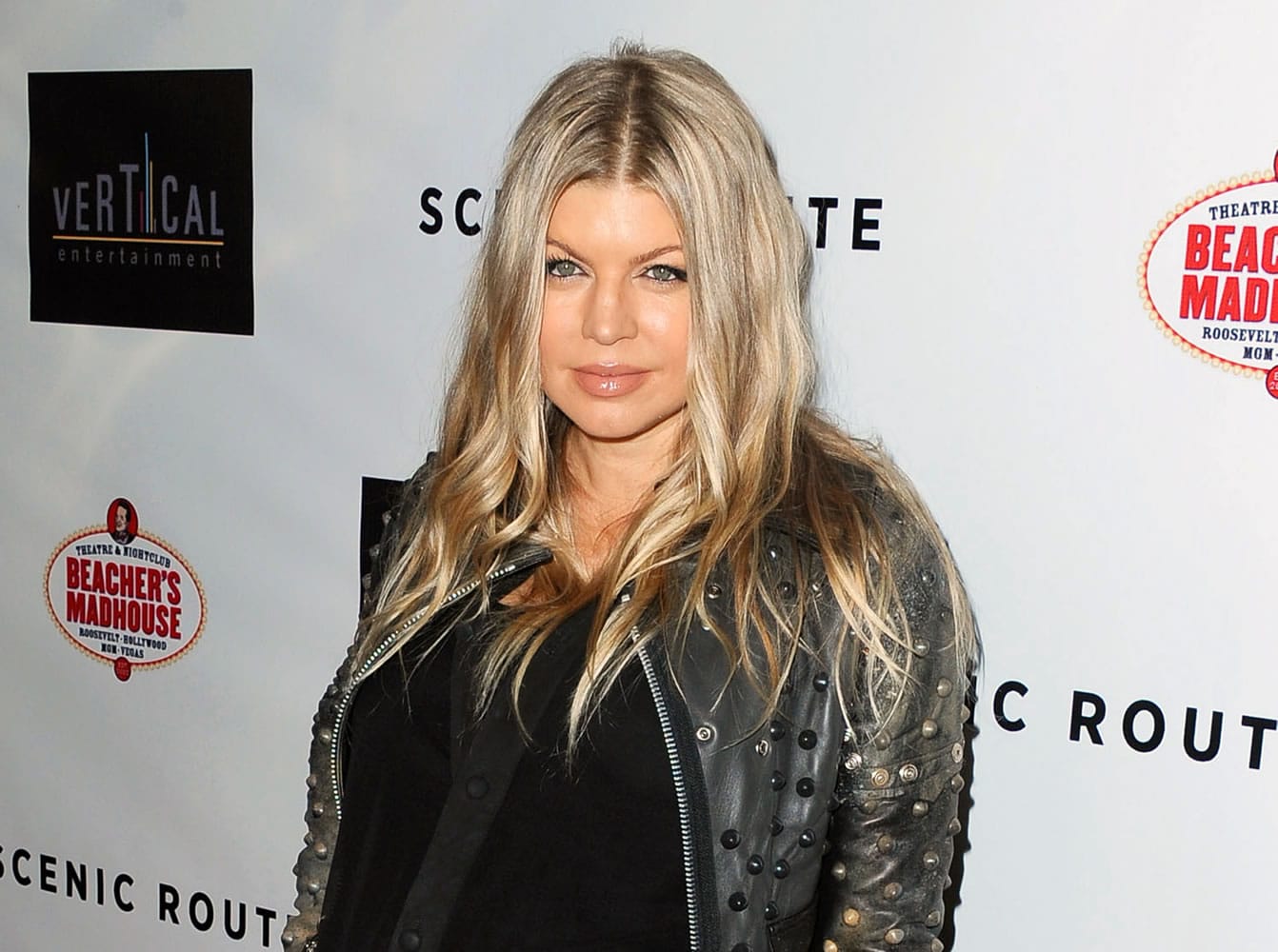 Fergie at the premiere of &quot;Scenic Route&quot; at the Chinese 6 Theater in Los Angeles.