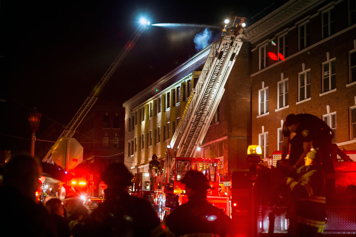 Burned historic Seattle building could collapse The Columbian