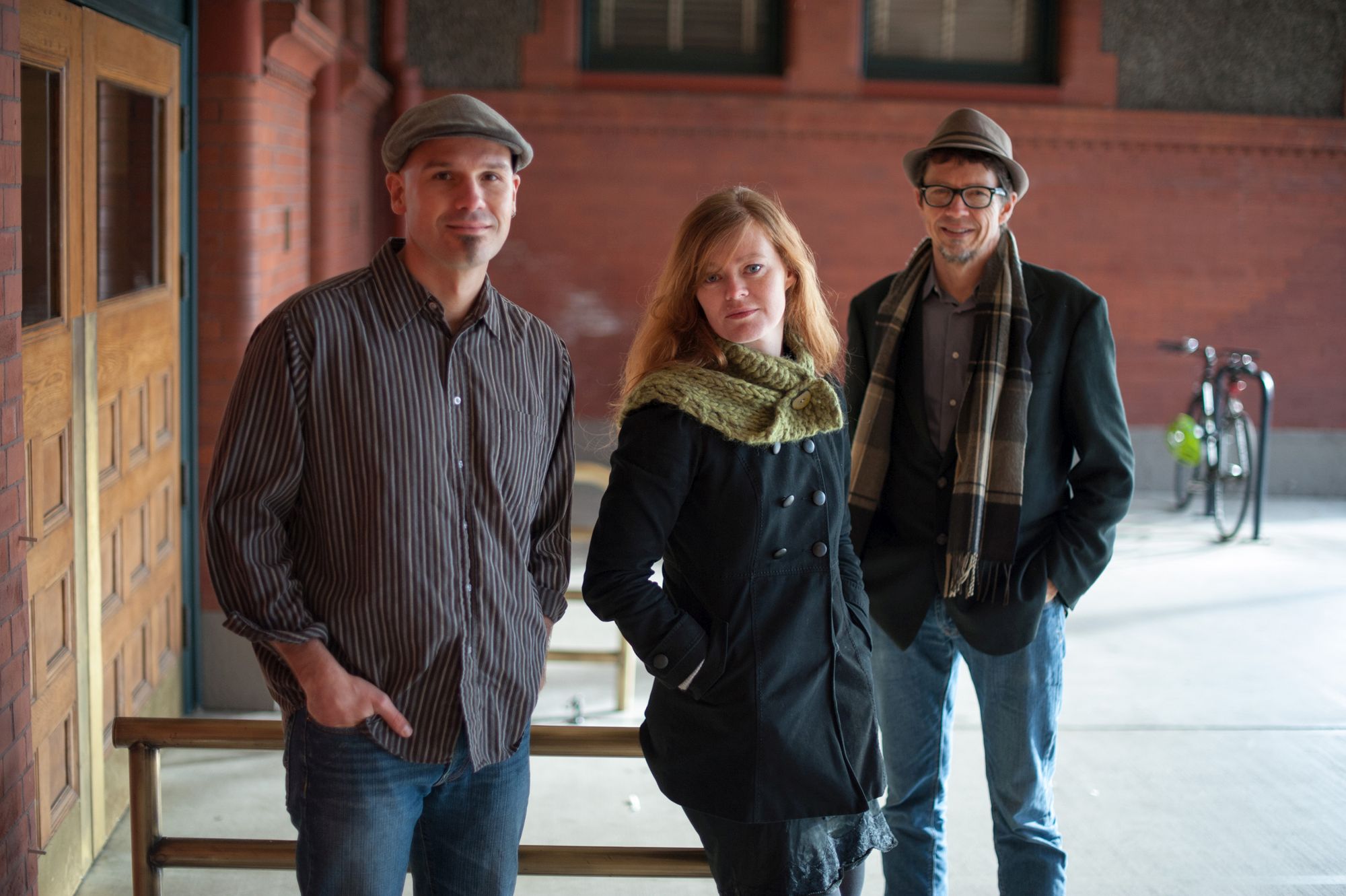 John Weed, Colleen Raney and Stuart Mason of Story Road will perform tonight at Old Liberty Theater in Ridgefield.
