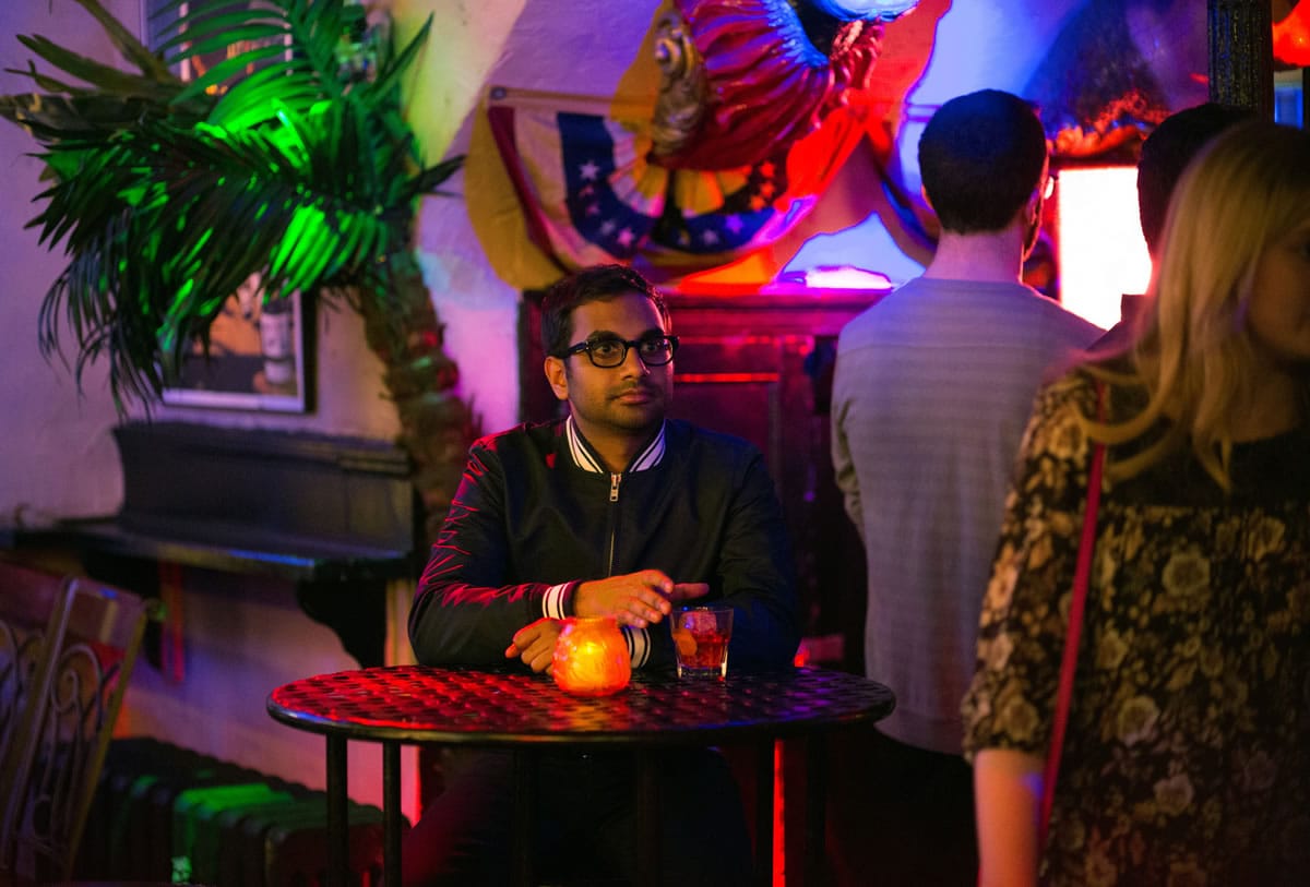 Aziz Ansari appears in a scene from the Netflix original series &quot;Master of None.&quot; The comedy series premiered on Nov. 6. (K.C.