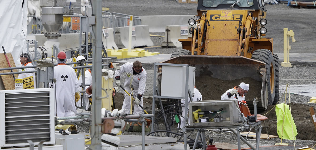 Associated Press files
Leaks at the Hanford Nuclear Reservation were yet another challenge in the ongoing, multibillion-dollar effort to clean up the nation's most contaminated nuclear site.