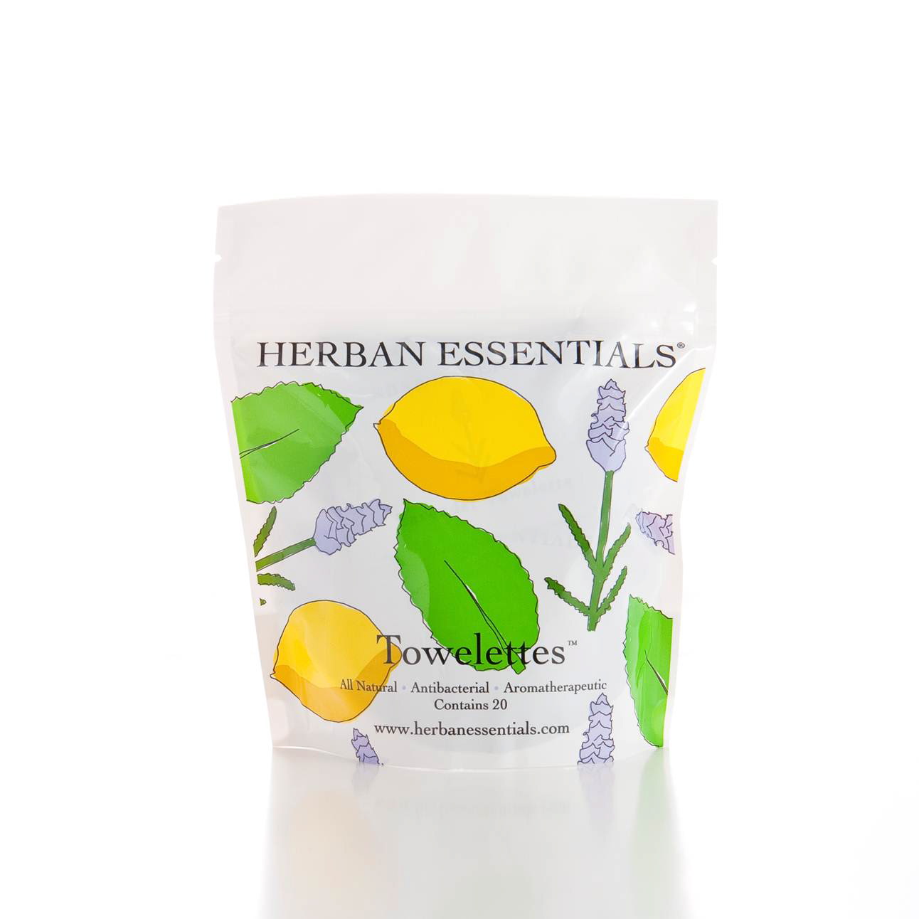 Herban Essentials
Herban Essentials' mixed bag of scented herbal wipes.