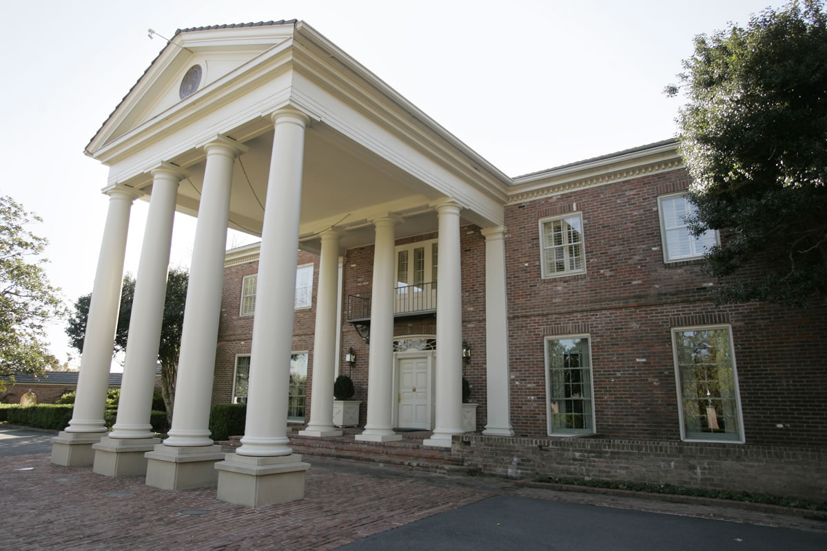 The Arkansas Governor's Mansion in Little Rock, Ark., where Bill and Hillary Clinton lived before he became president.