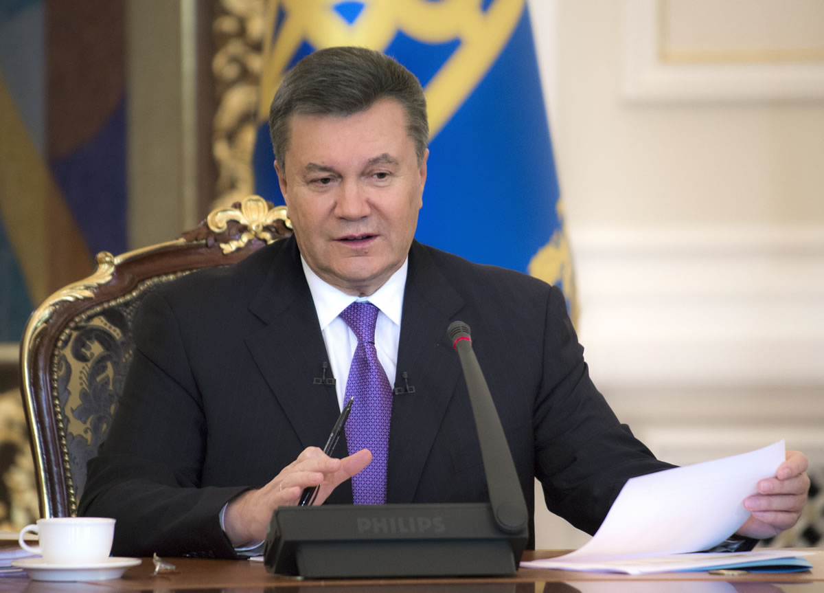Viktor Yanukovych, Ukrainian president, plans to return to work Monday.