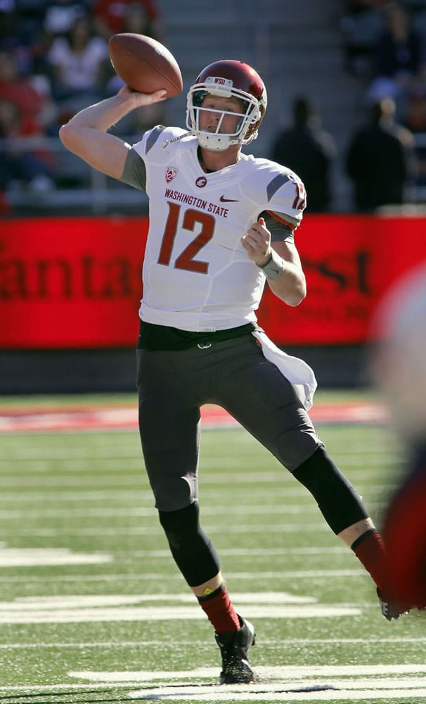 Washington State's quarterback Connor Halliday.