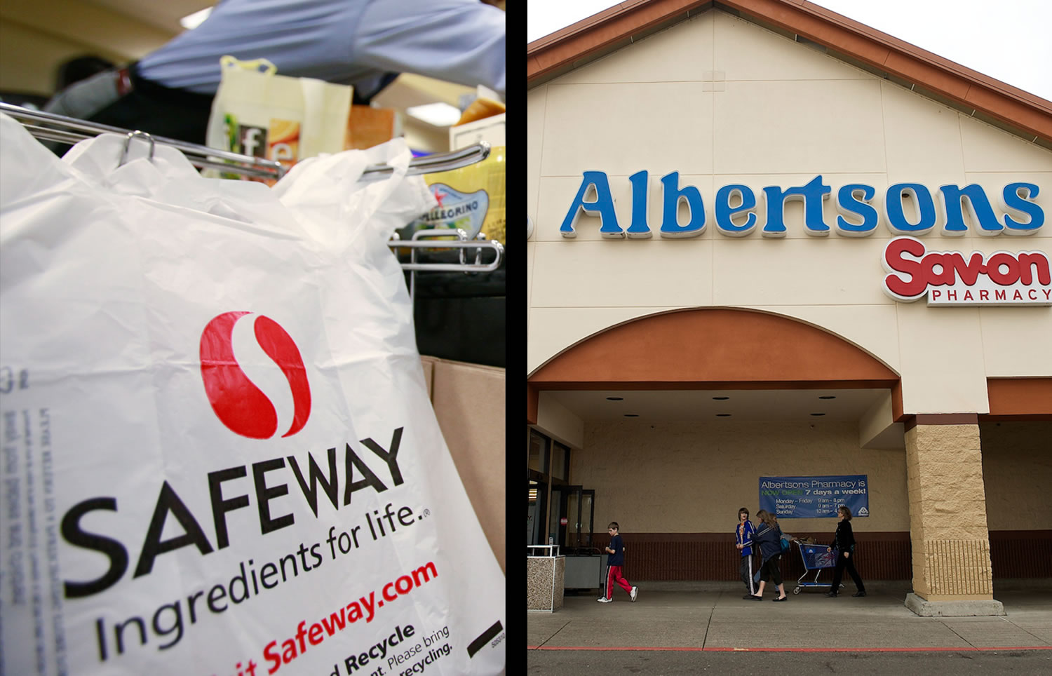 Grocery store chains Safeway and Albertsons today announced an agreement to merge.