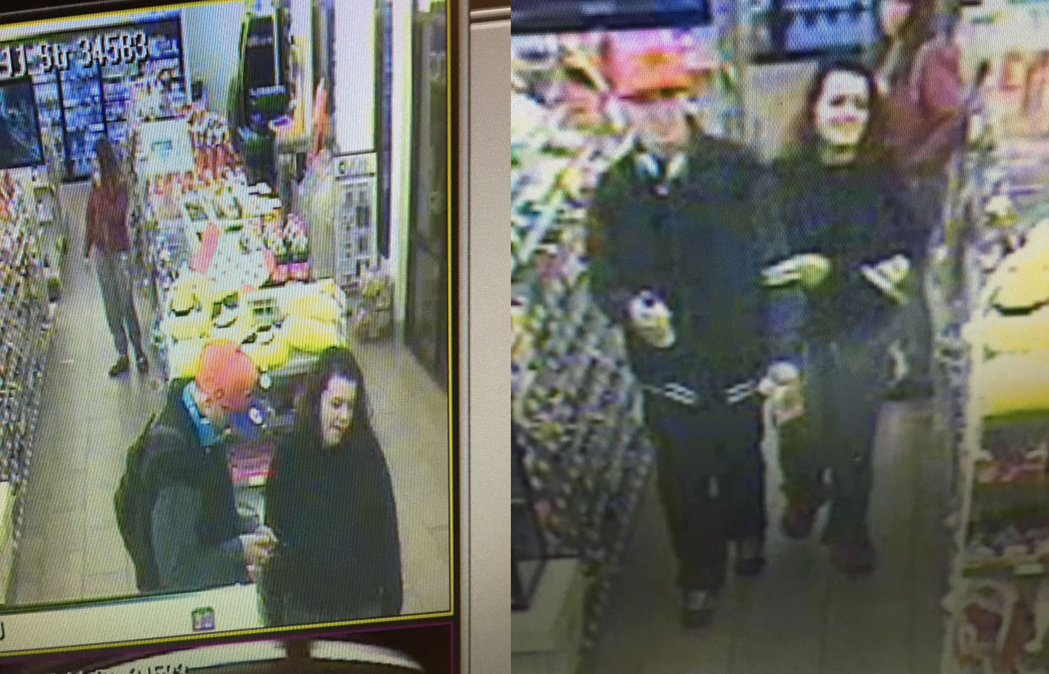 Vancouver police say the male suspect in the surveillance photo pulled a knife on a 7-Eleven clerk Sunday night.