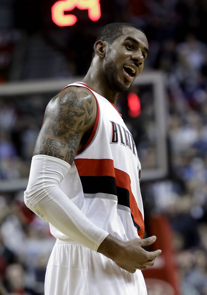 Portland Trail Blazers forward LaMarcus Aldridge was named to his second NBA All-Star Game on Thursday.