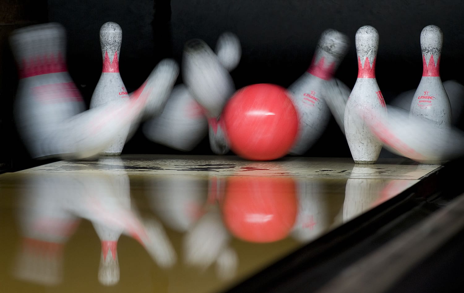 League bowling at Crosley Lanes, one of a number of bowling centers in Clark County.