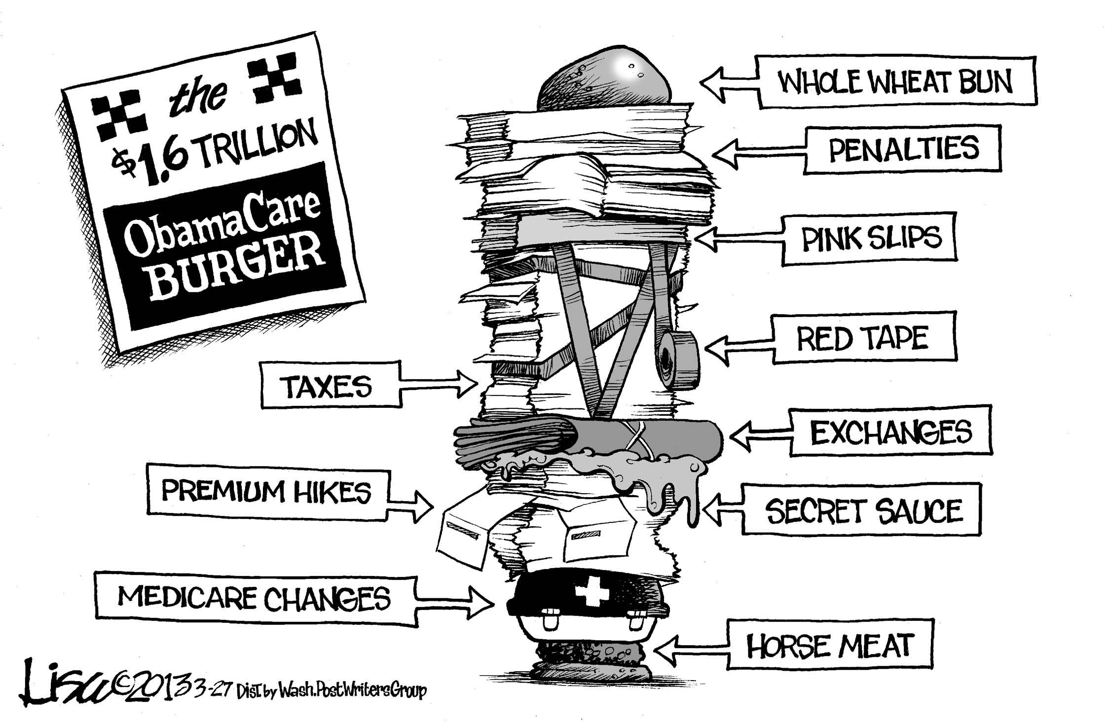 Obamacare Burger