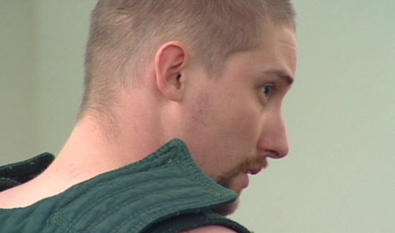 KATU-TV
Christopher D. Paul makes his first appearance March 5, 2012, in Clark County Superior Court following the fatal shooting of a neighbor at his apartment complex.