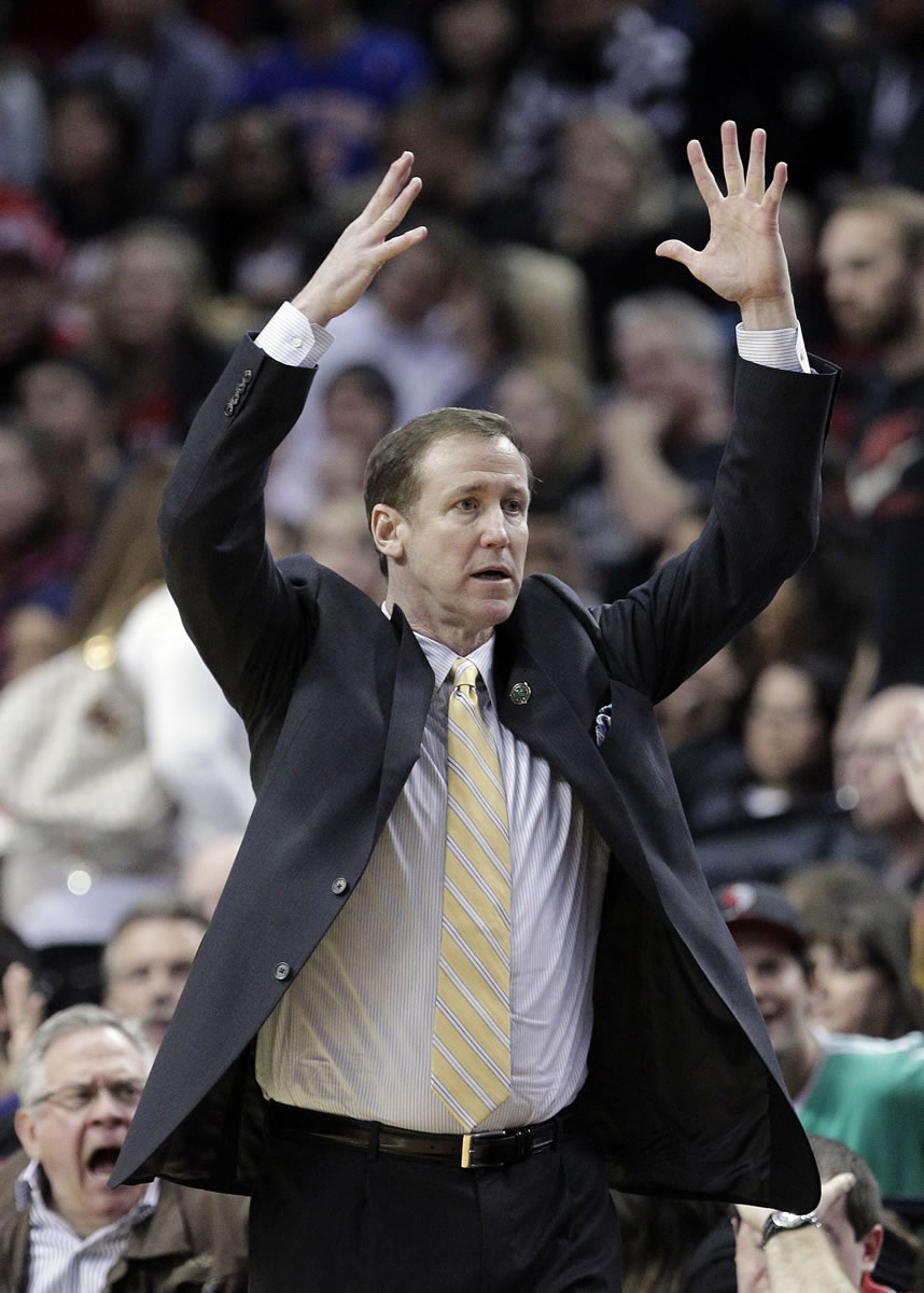 Portland Trail Blazers coach Terry Stotts wants his team to remain positive through the final six games of the season.