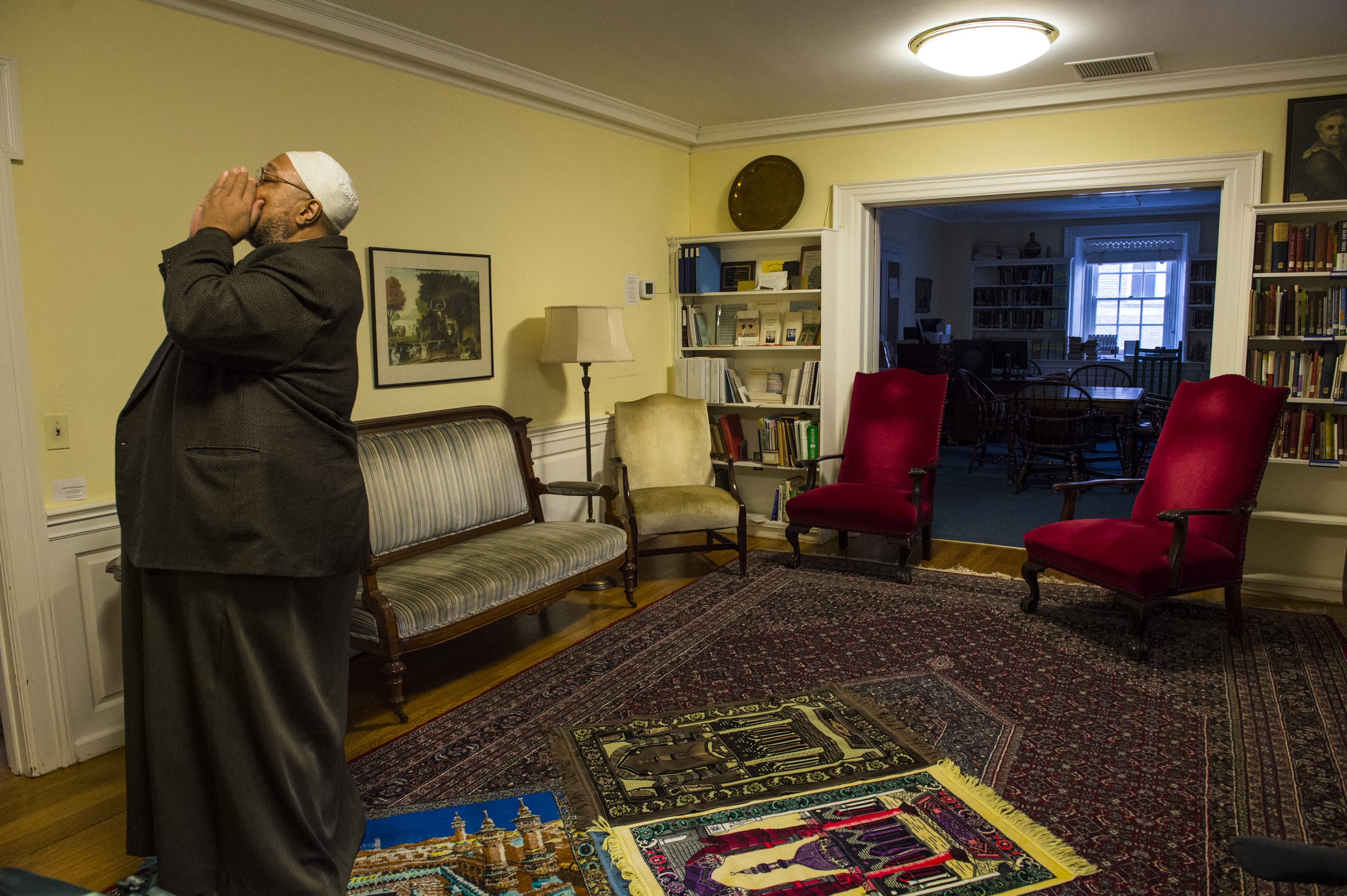 Daayiee Abdullah, at the Light of Reform mosque in Washington, is thought to be the only publicly gay Muslim religious leader in the Western Hemisphere.