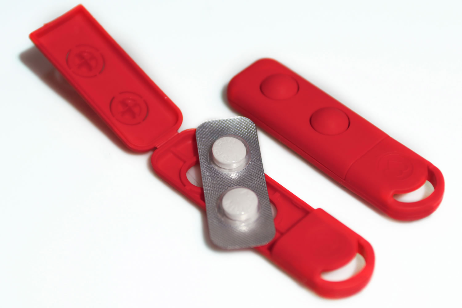 A little red key chain attachment could mean life or death if someone is suffering a heart attack.