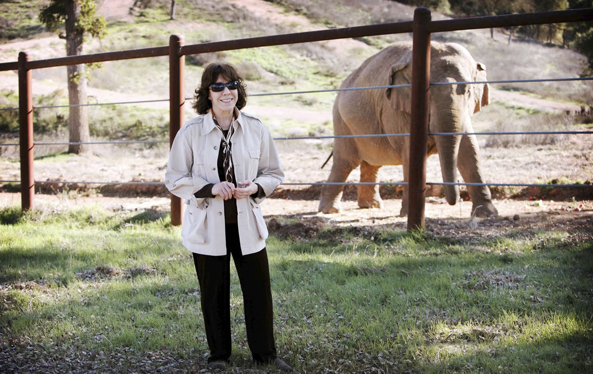 Comedian Lily Tomlin narrates the HBO documentary film, &quot;An Apology to Elephants.&quot;