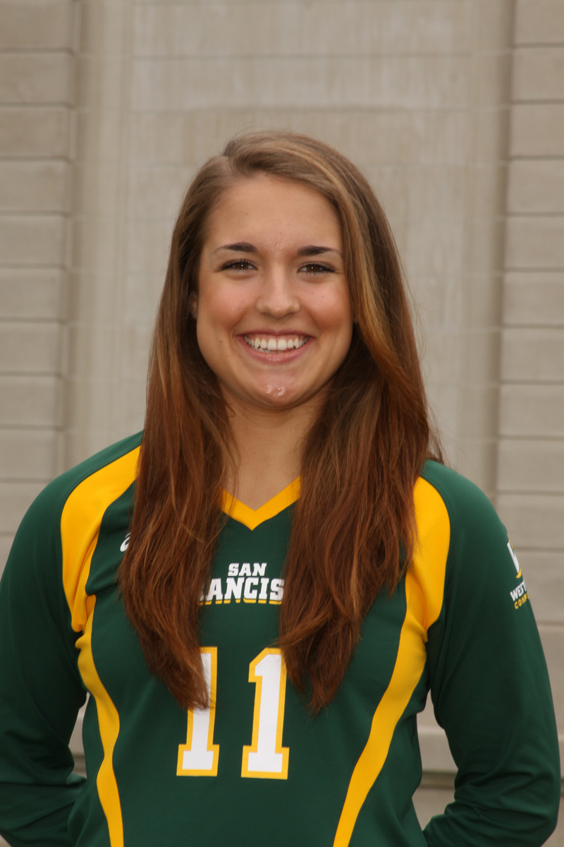Leanna Ludes, University of San Francisco volleyball