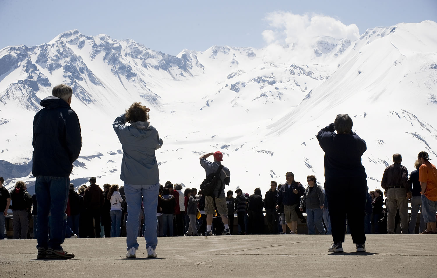 Visitors came from at least 20 different countries to see Mount St. Helens up close in 2011, according to a demographic study released last year.