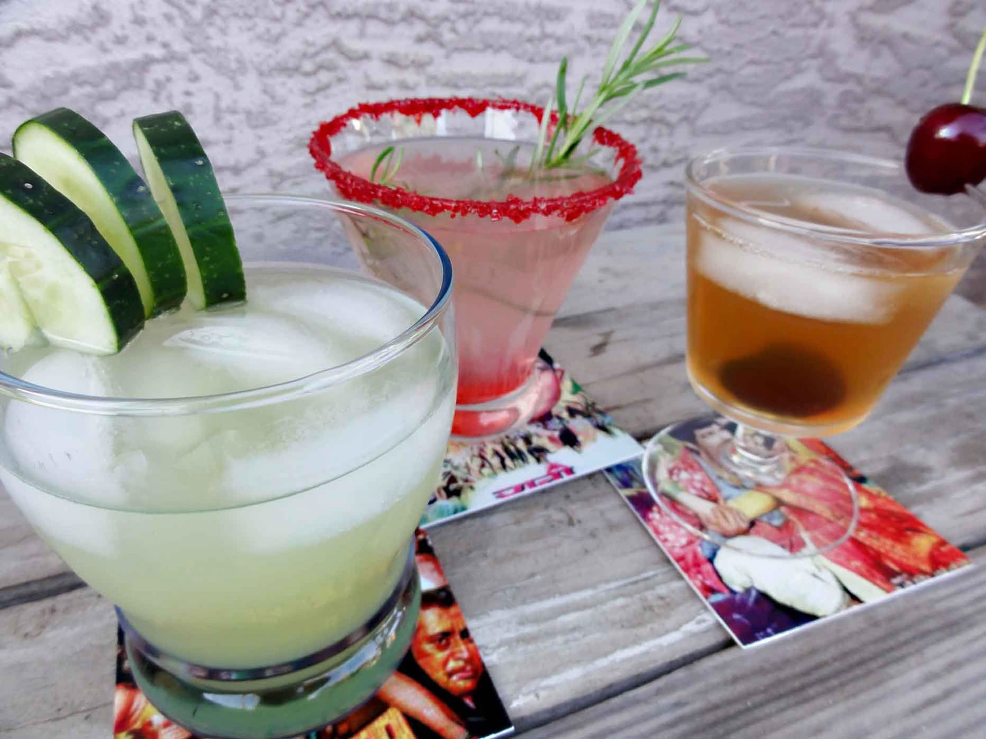 Cool cucumber, pungent rosemary and tart tamarind add refreshing twists to flavored water.