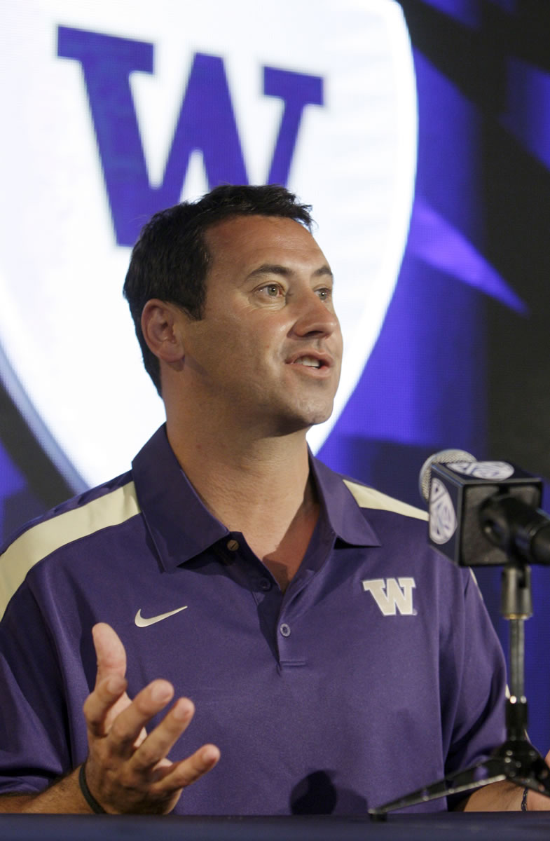 Steve Sarkisian
UW football coach tops list of highest-paid state employees, with 2011 earnings of 
 $2,529,168.