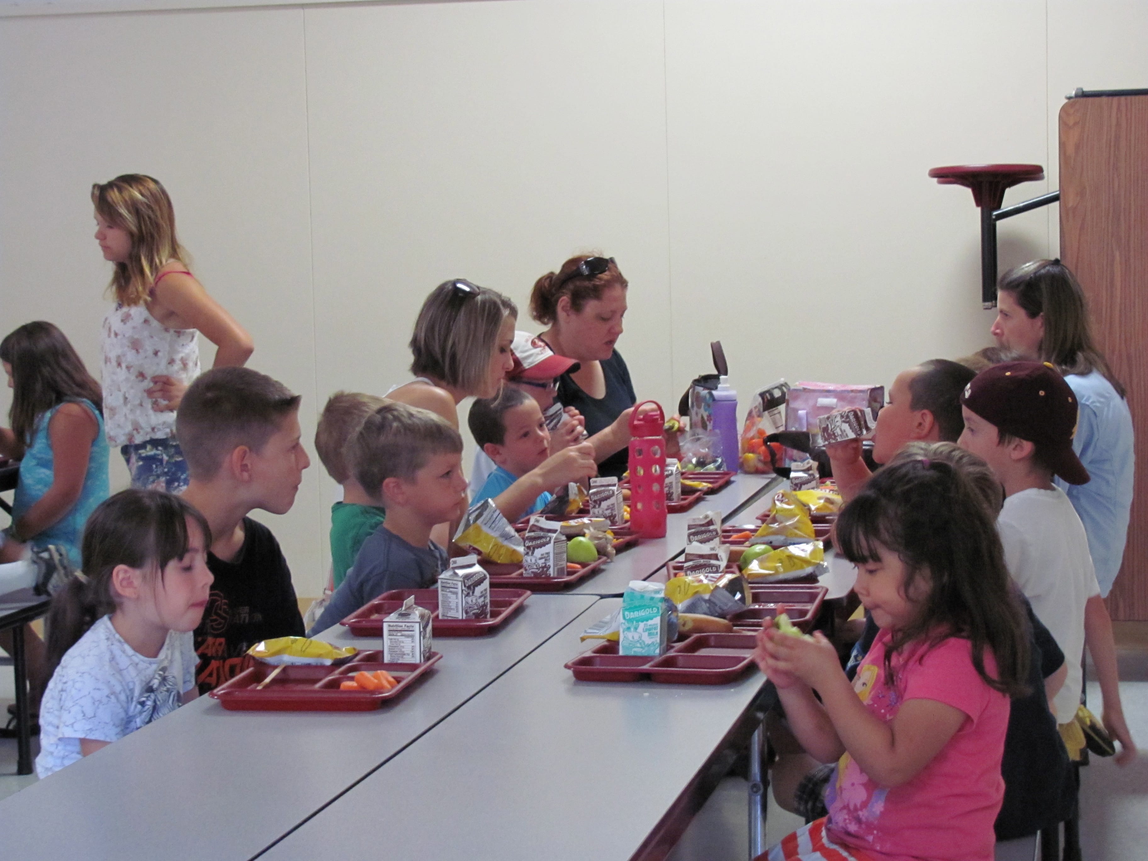 A variety of students access Hathaway's free summer lunch program, from those in local Community Education programs  to those participating in credit recovery. The lunches run from 11:45 a.m. to 12:45 p.m. Monday through Friday, until Aug.