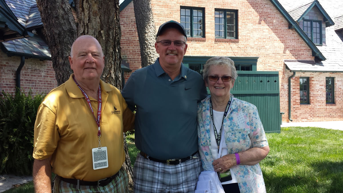 Camas golfer Kevin Coombs shares an opportunity of a lifetime with his parents, Ben and Judy, while playing in the Senior U.S.