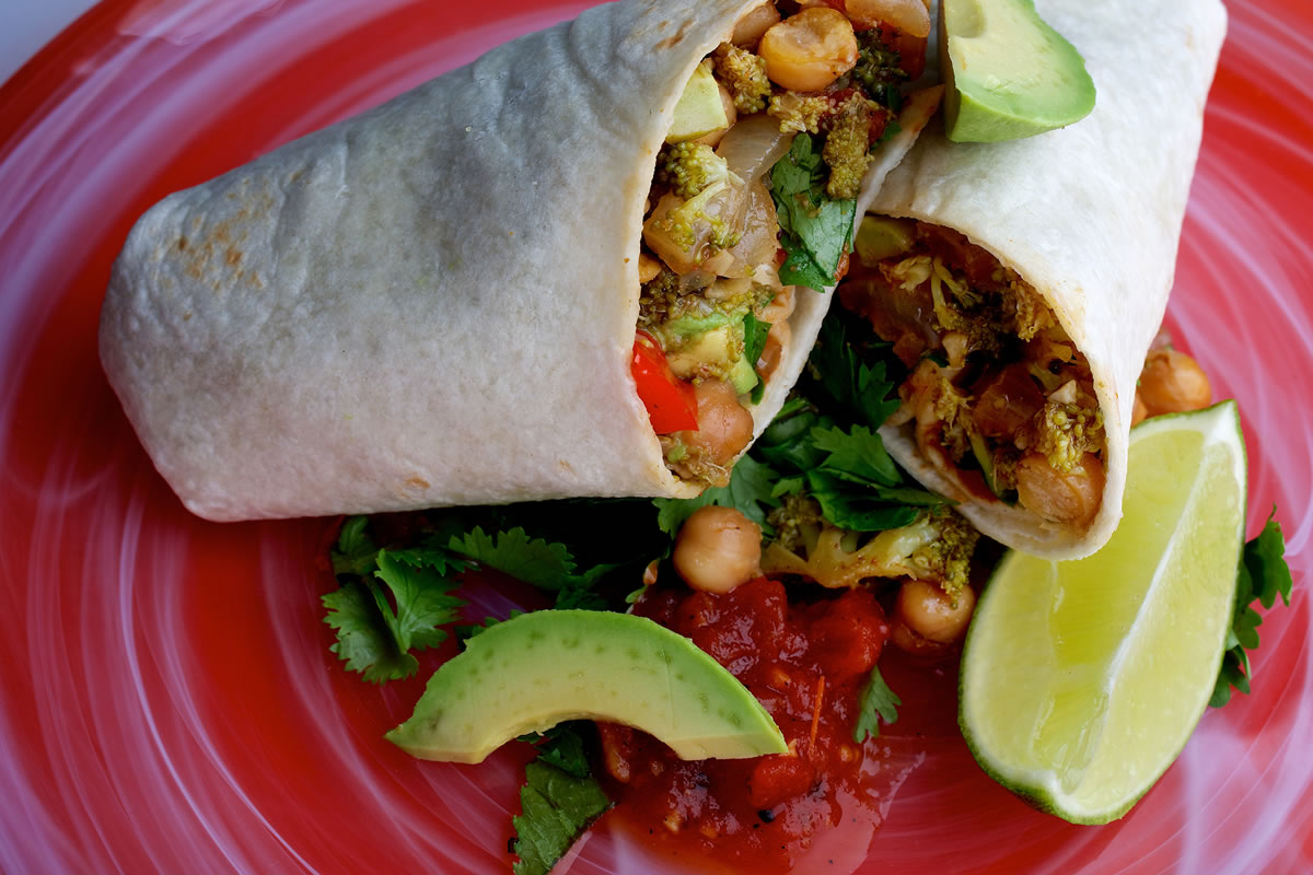 Roasted Chickpea and Broccoli Burritos -- minus the salty language -- is the most-requested recipe on ThugKitchen.com.