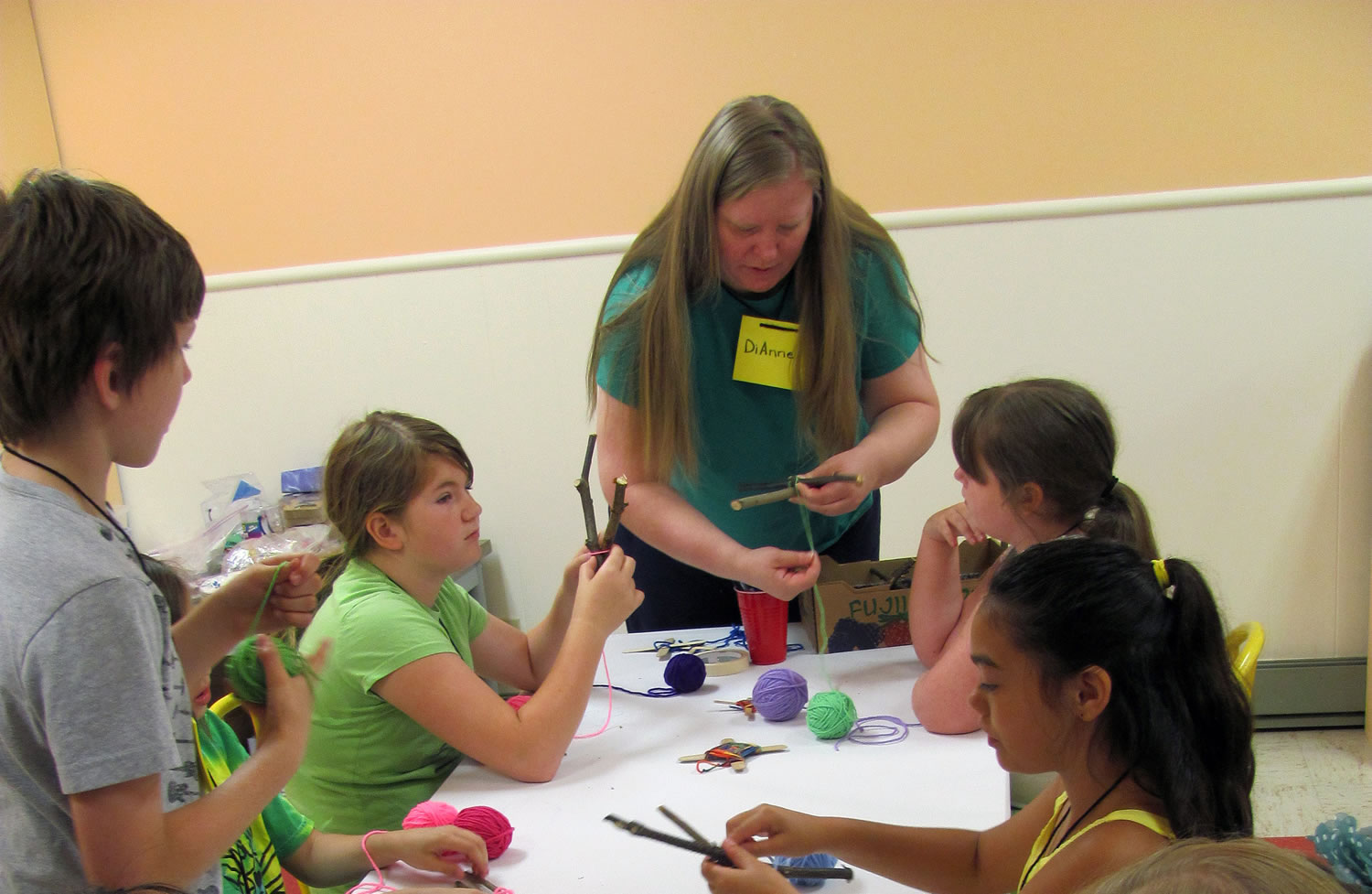 Vacation Bible School at Camas United Methodist Church focused on getting to know neighbors near and far.