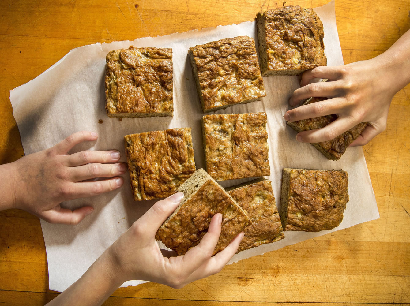 Banana Bread Squares are adapted from &quot;Cooking for Your Gluten-Free Teen.&quot;