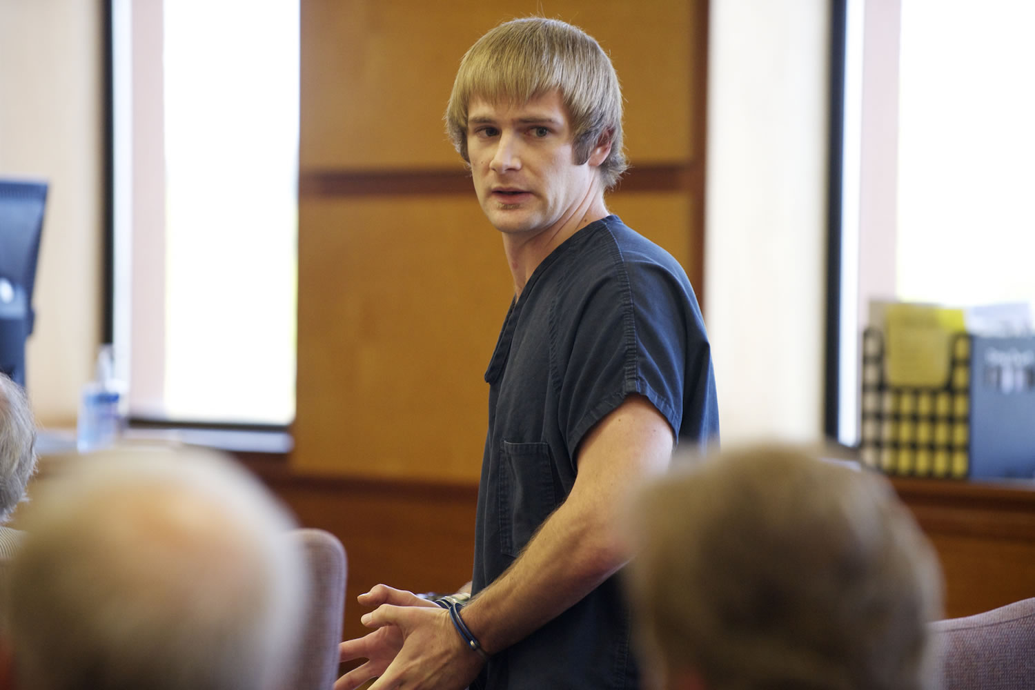Cody James Dornbirer, 23, was sentenced to 11 months Friday for the third-degree rape of a friend in May 2011 in Vancouver. Today, he appeared in Clark County Superior Court on suspicion of stealing from his grandmother.