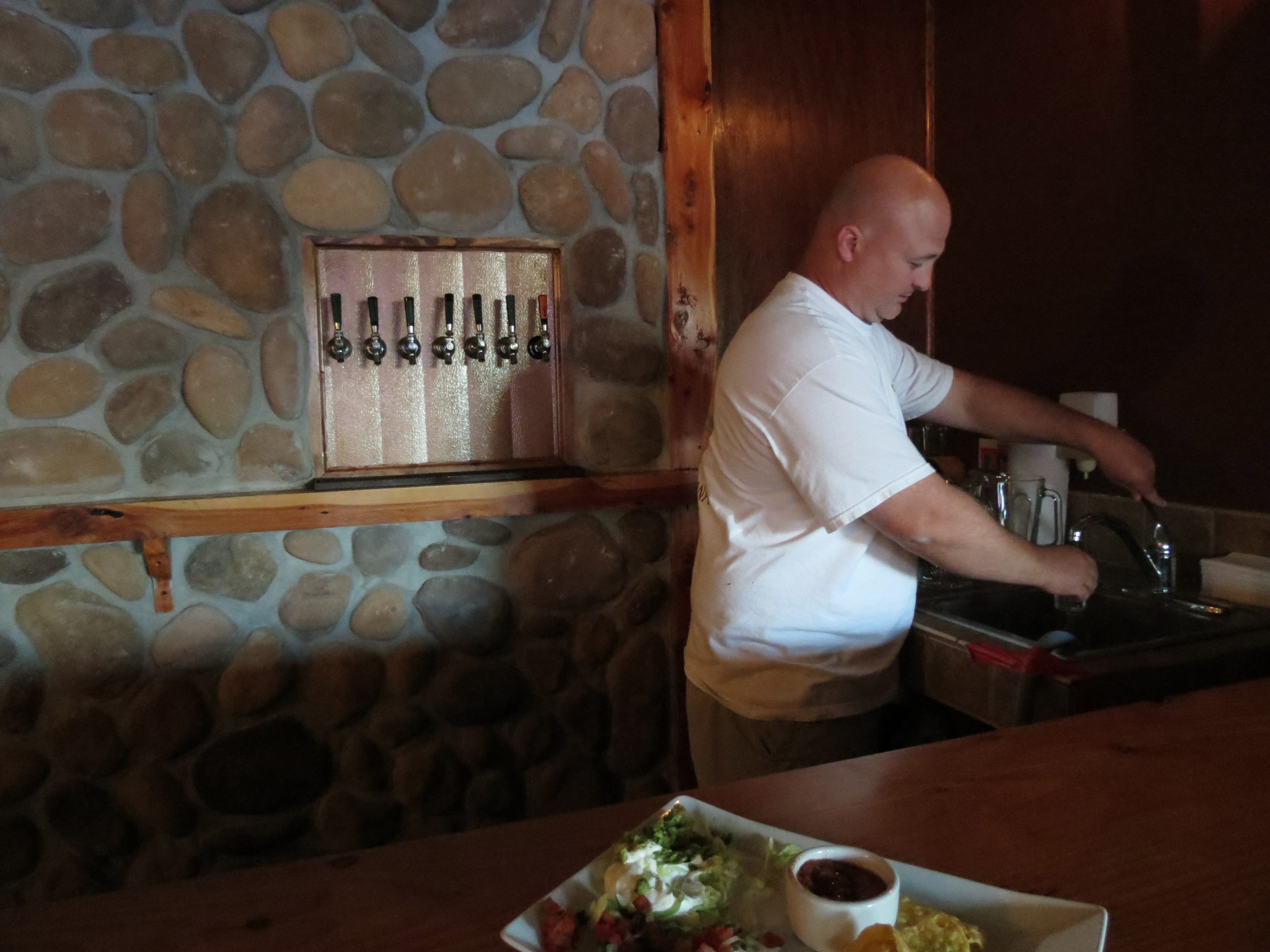 Mike Davis recently opened Rail Side Brewing in Washougal. The pub serves European style beers and offers a menu of delicacies including Polish green cabbage salad and a selection of pizzas. The brewery will host an Oktober Fest party Friday through Sunday, Sept.