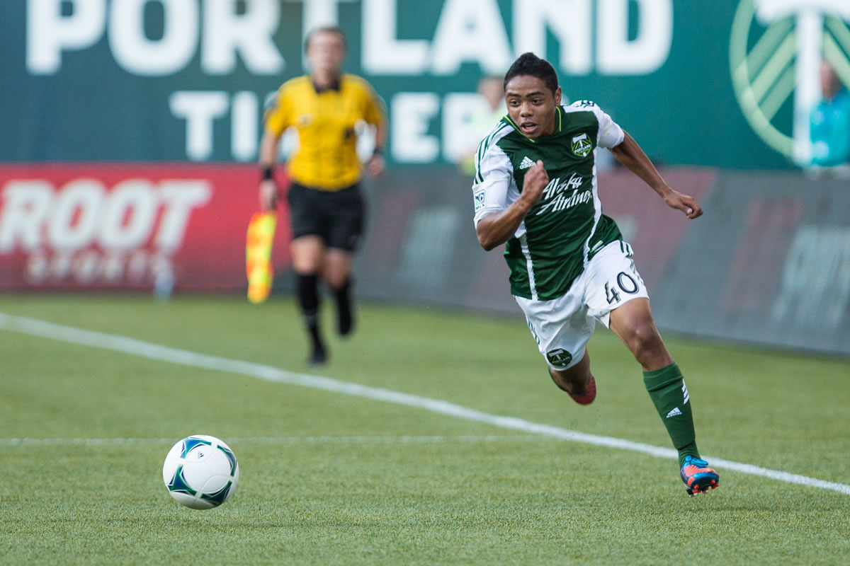 Nike De Vera, a Camas High School product from Washougal, saw action for the Timbers Reserves against the Real Salt Lake Reserves.