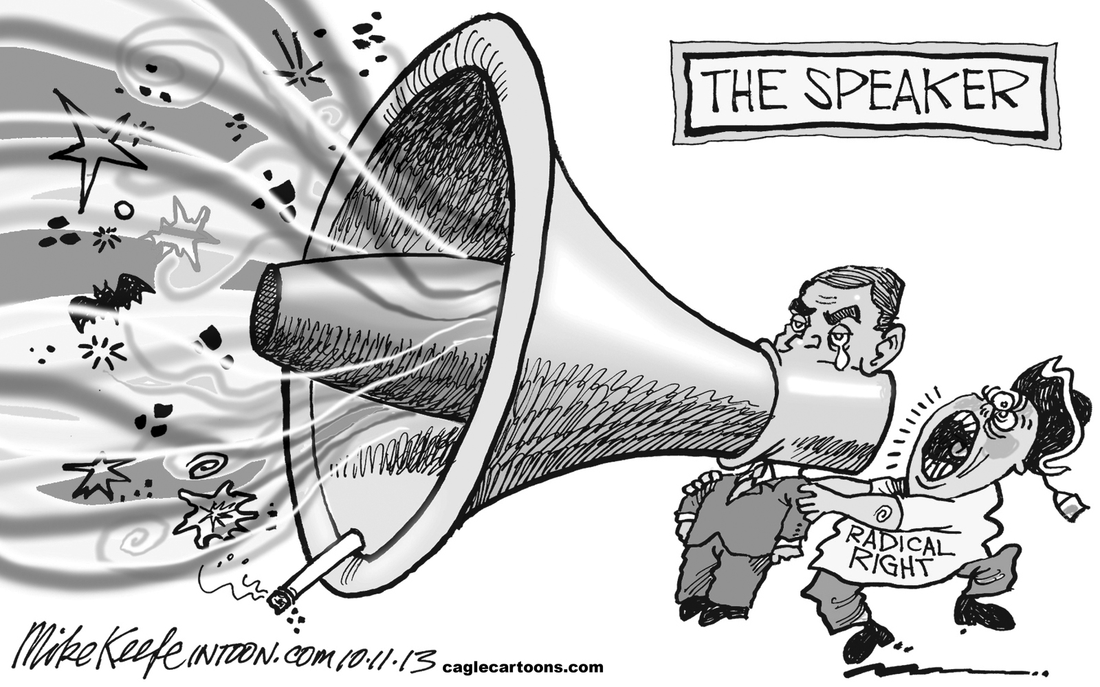 Editorial Cartoon: Speaker of the House - The Columbian