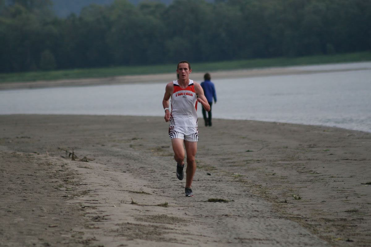 Thomas Normandeau earned second place for Washougal Thursday, at Cottonwood Beach.