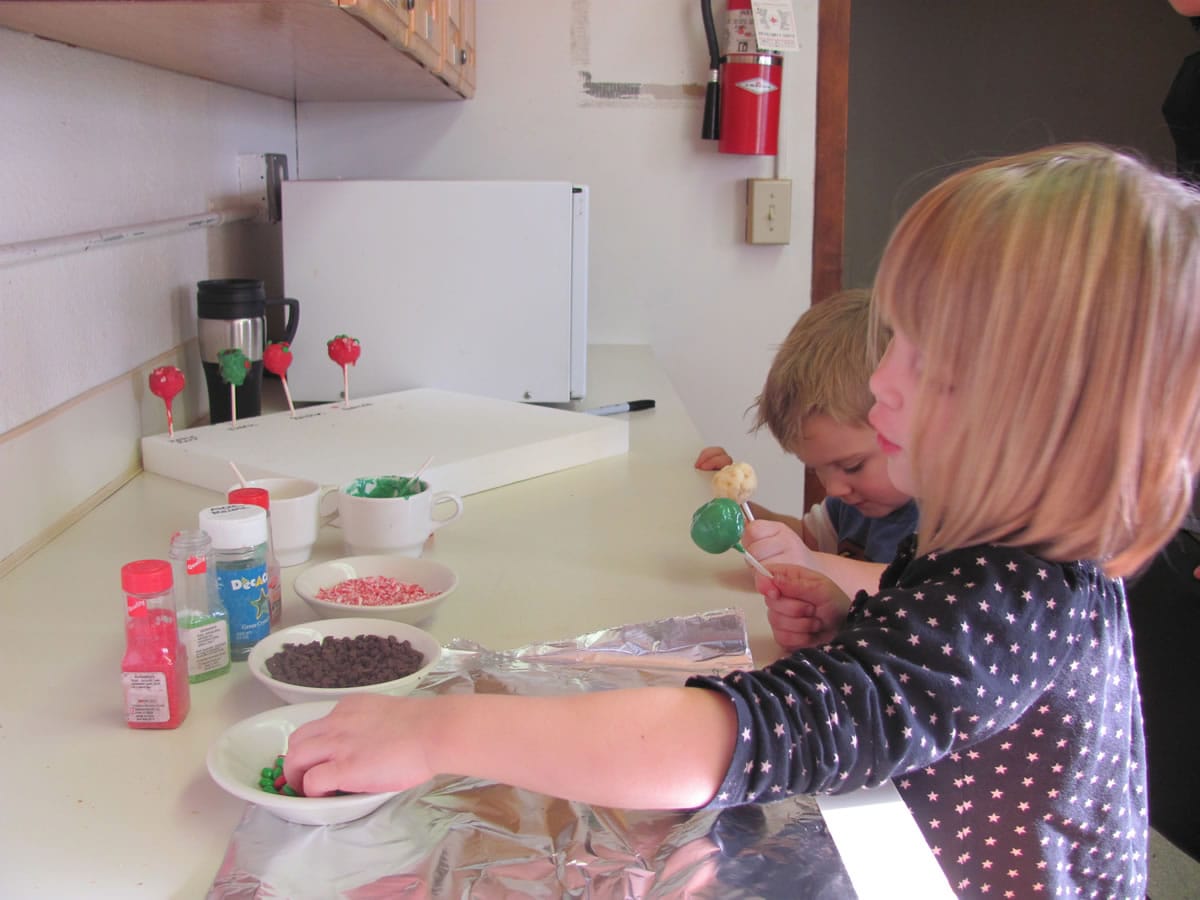 Camas Parks &amp; Recreation provides a variety of opportunities for kids to be creative during winter break, such as this cookie baking preschool camp last year.